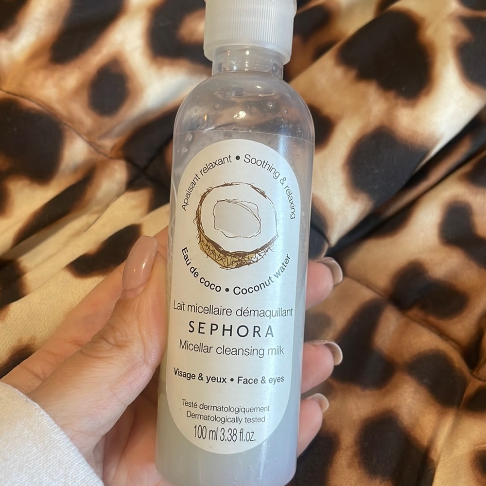 Sephora coconut micellar cleansing milk